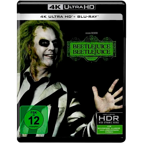 Beetlejuice Beetlejuice [4K Ultra HD|Blu-Ray]